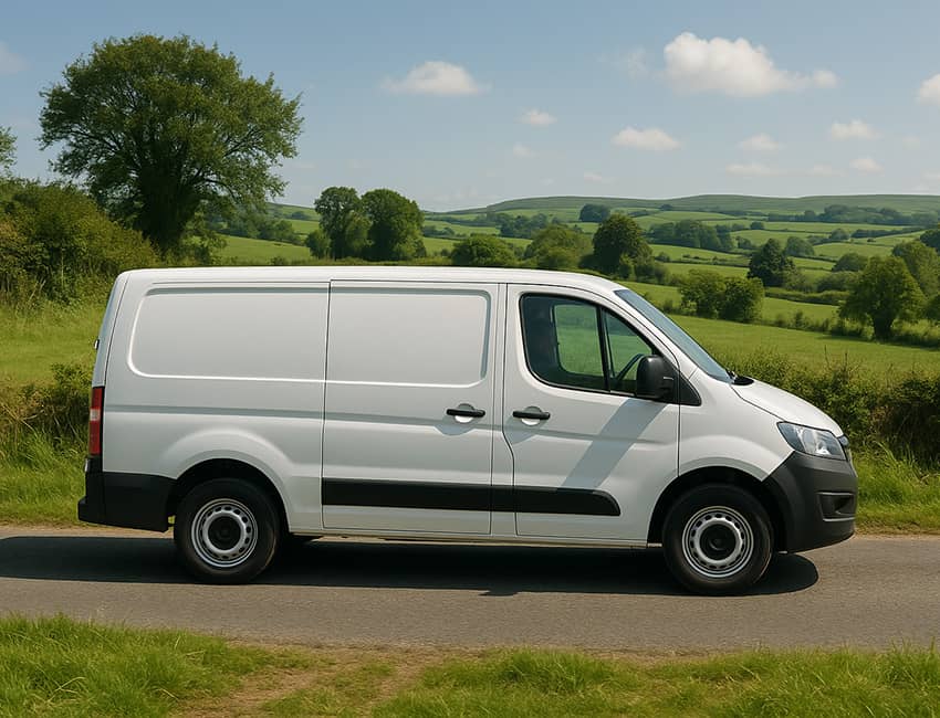 Fleet of vehicles available for hire in Bridgend